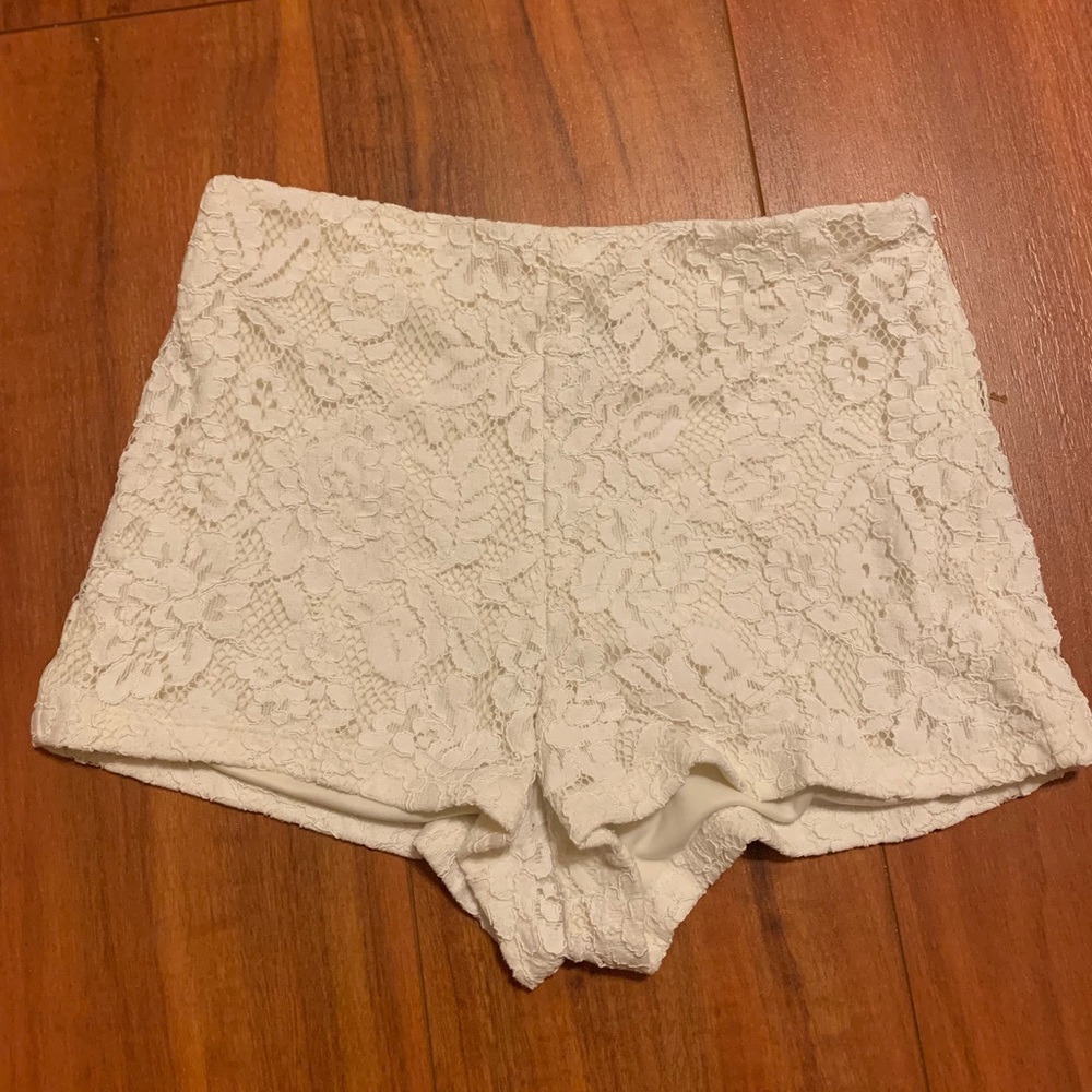 Lace shorts